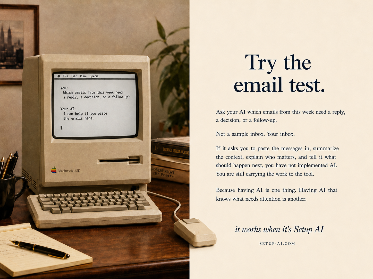 Setup AI advertisement 3